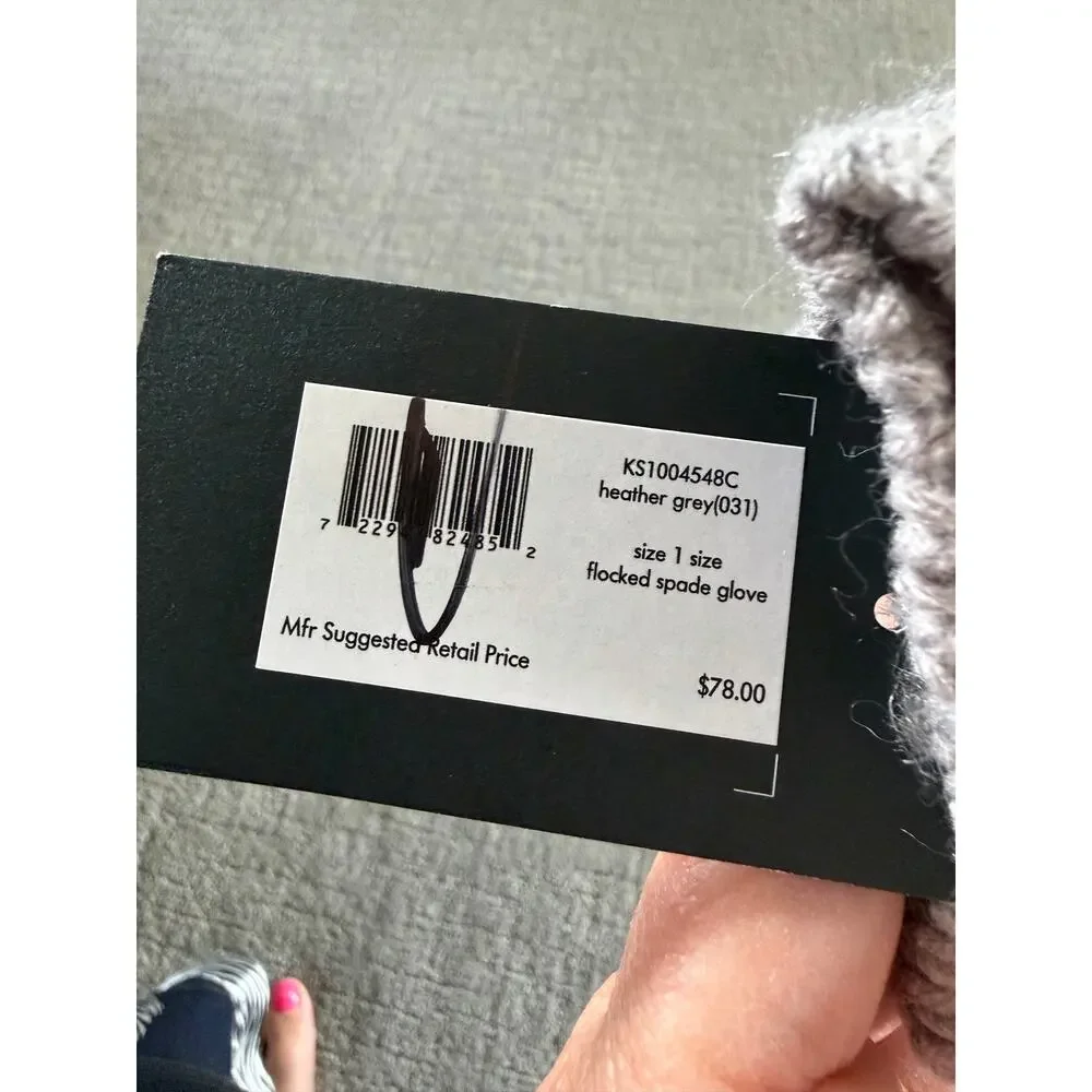 Kate Spade Velvet Heart Gloves New